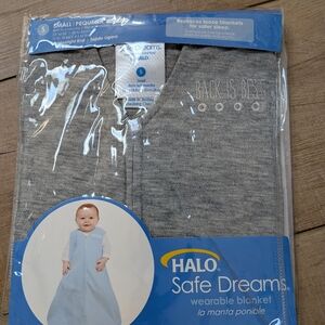 Halo Safe Dreams Gray Wearable Blanket
